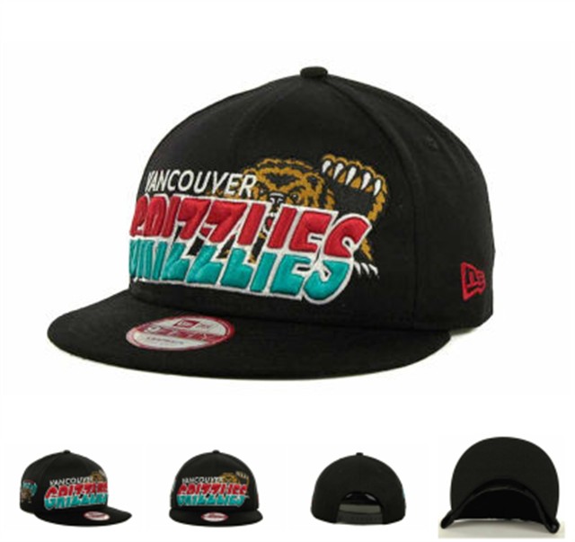 NBA Memphis Grizzlies Black Hats